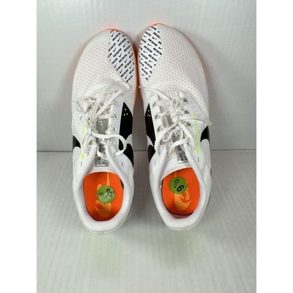 Nike Zoom Rival XC 6 White Orange Track Field Spikes DX7999-100 Men’s Size 9.5 - Picture 6 of 8